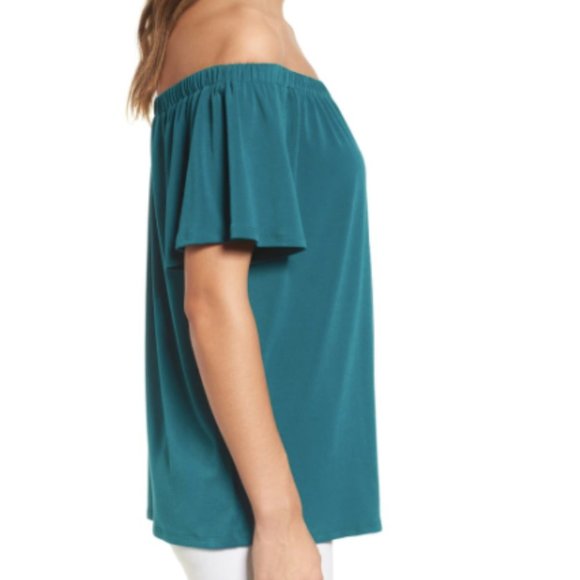 Halogen Off the Shoulder Top - Picture 2 of 5